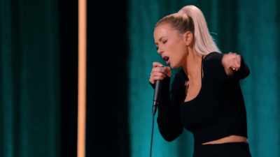 He can't do that for the first time,
sight unseen... - Iliza Shlesinger: Hot Forever