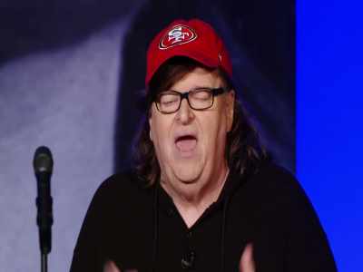 He can't let you solve the puzzle,
see, 'cause - Michael Moore in TrumpLand