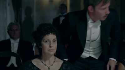 He can't stop
staring at you. - Grand Hotel