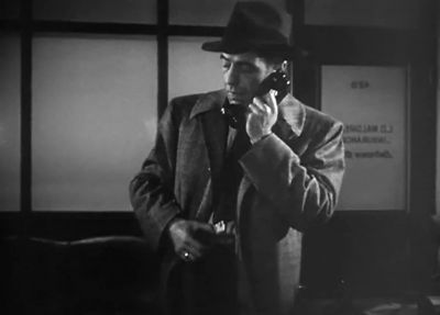 He can't talk to you - The Big Sleep