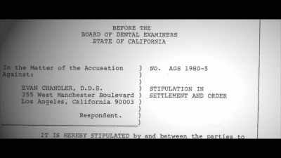 He was censured by the regulatory board for shoddy work. - Square One: Michael Jackson