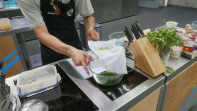 He certainly really speaks about it
in a hyped way. - Young Masterchef