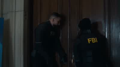 He chained the door shut. - FBI