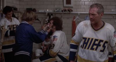 He challenged the Chiefs - Slap Shot