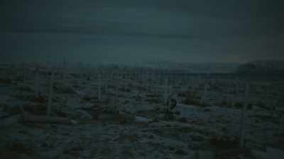 He chased it all the
way to the North Pole, - Almost Human