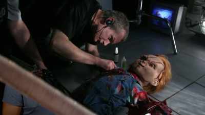 -He chops Chucky up, - Doc of Chucky