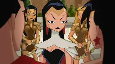 He and Circe have breached
the Fallen Realm, Diana. - Justice League Action