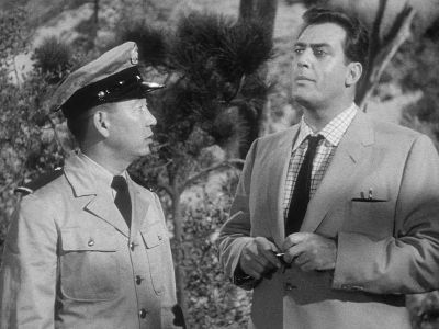 He claimed he saw a monster a horrible monster - Godzilla: King of the Monsters!
