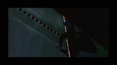 He climbed
down the side of the museum, - The Jewel Thief