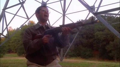 He could be a power company
employee doing his job. - NCIS