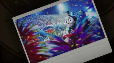 - ♪ He could be 
in Rio de Janeiro ♪ - Thomas & Friends: Big World! Big Adventures! The Movie