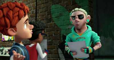 -He could do like this in his sleep.
-Hmm. - Spy Kids: Mission Critical