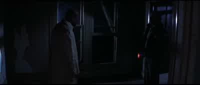 He could have seen her through this window. - Halloween