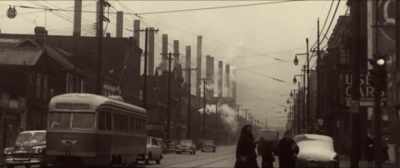 He could no more have stayed
in Pittsburgh - Andy Warhol's America