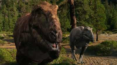 HE COULD REACH OUT
AND JUST GRAB A DINOSAUR - Dino Hunters