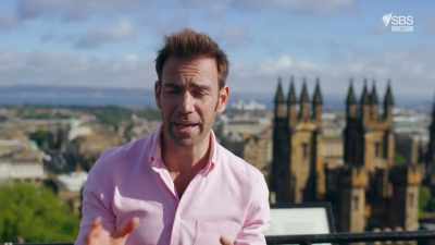 He could see the past
but also, crucially, - Scotland from the Sky