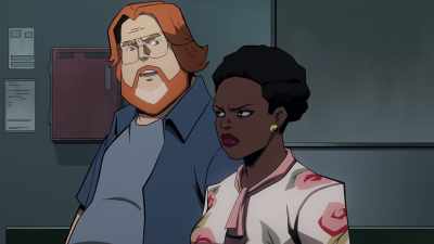 He could stop her from
assassinating the Princess, - Creature Commandos