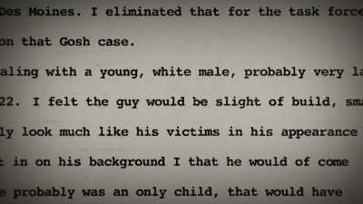 He couldn't have been that
much bigger than the victims. - Mastermind: To Think Like a Killer