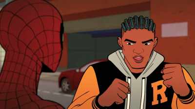 -He couldn't put a scratch on me!
-[Spider-Man] I... I saw! It was unreal! - Your Friendly Neighborhood Spider-Man