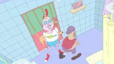 He couldn't remember his mother
or why he was in the bathroom again. - The Paloni Show! Halloween Special!