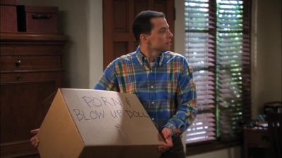 He couldn't spell miscellaneous - Two and a Half Men