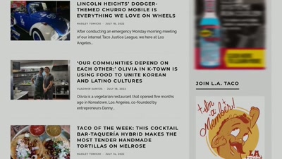 He covers everything
from where to get the best tacos in town - Searching for Soul Food