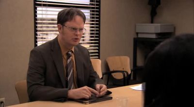 He creeps me out. - The Office