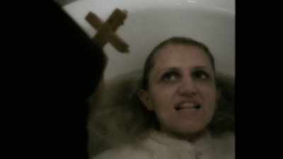 He cried like a pig when
I slashed his throat. - Evil