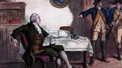 He was declared
an "enemy to this country." - Benjamin Franklin