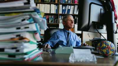 He definitely doesn't mention that they were arguing - Thank You Dr. Fauci