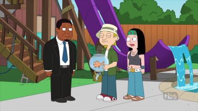 - He did it!
- Alright, Roger! - American Dad!