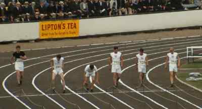 He did it, sir. - Chariots of Fire