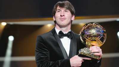 He did it for the
first time in 2010, - Lionel Messi - The Greatest