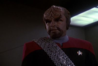 He did not feel
it was necessary - Star Trek: Deep Space Nine