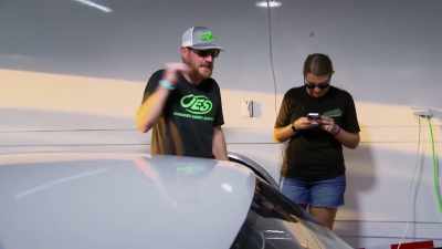 He did say he let out. He
said he made a good pass, so. - Street Outlaws No Prep Kings Team Attack