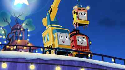 He didn't die in a plane crash. - Thomas & Friends: The Christmas Letter Express