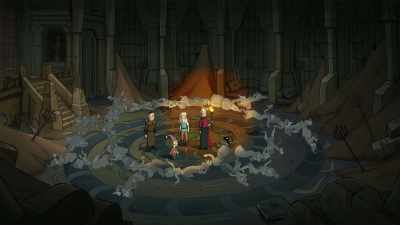 He didn't have elf's blood,
so he, too, was turned to stone. - Disenchantment