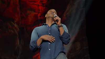 He didn't look good. He was like this.
[moans] - Dave Chappelle: Deep in the Heart of Texas