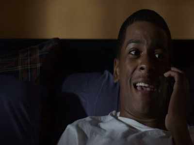 He didn't say he "hit it."
He said he "smashed, really hard." - On My Block