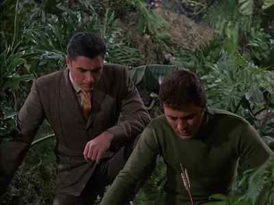 He didn't even try to fight them.
He was terrified. - The Time Tunnel