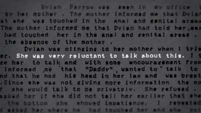 He didn't want to pressure
her, and he said, you know, - Allen v. Farrow