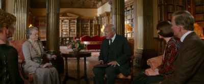 He died recently,
and to his widow's alarm, - Downton Abbey: A New Era