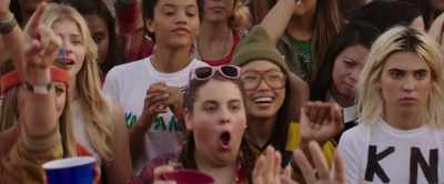 He does both the Tom Cruise
I-look-cool thing, - Neighbors 2: Sorority Rising