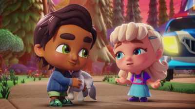 He does! But sharing him with a friend
makes me feel even better! - Super Monsters: The New Class
