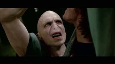 - He does have a nose--
spoiler alert-- - Harry Potter 20th Anniversary: Return to Hogwarts
