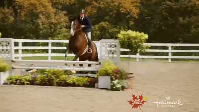 He does have trouble
with his turns, - Taking the Reins