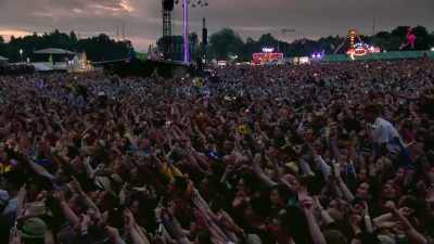 He does it in his own way, - The Show Must Go On: The Queen + Adam Lambert Story