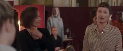 He does in Rocky Ill. - Military Wives