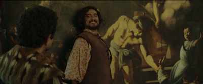 He does look like me.
Shut up. - Caravaggio's Shadow