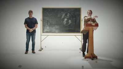 He doesn't gain any attention
from the scientific community, - Six Degrees with Mike Rowe
